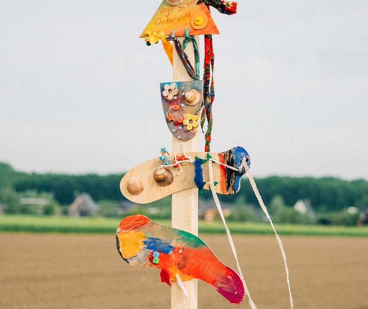 Kunstwerken langs de route