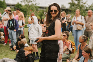 Foto gemaakt door Rachel Schraven, Festival Podium Oosterwold, Juni 2026