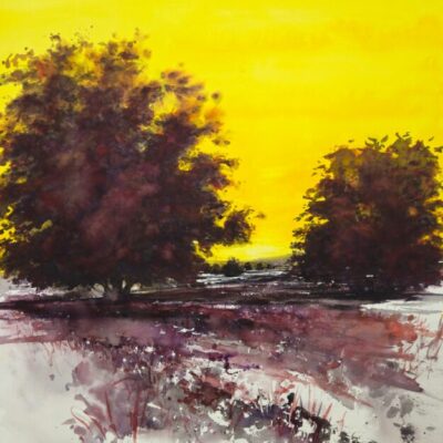 Watercolor series by the artist Hasan Abasnezhad