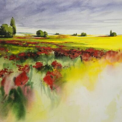 Watercolor series by the artist Hasan Abasnezhad