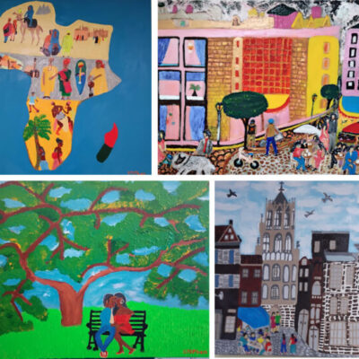 Paintings by Stephen Efosa Ero